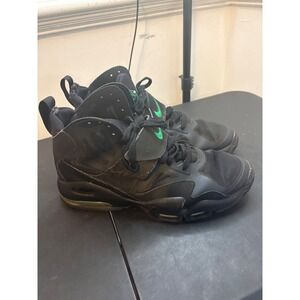 Nike Air Max Speed Turf Black Pine Green Mens Size 12 525224-011 High Top